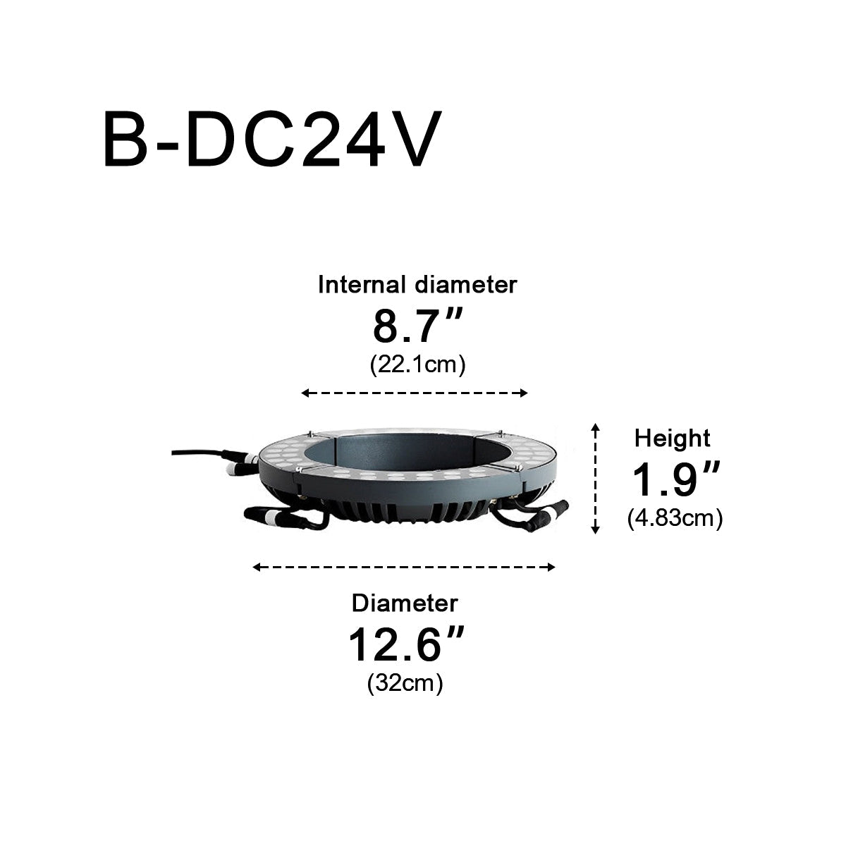 Outdoor Waterproof LED Arc Spot Lights for Trees Lawn