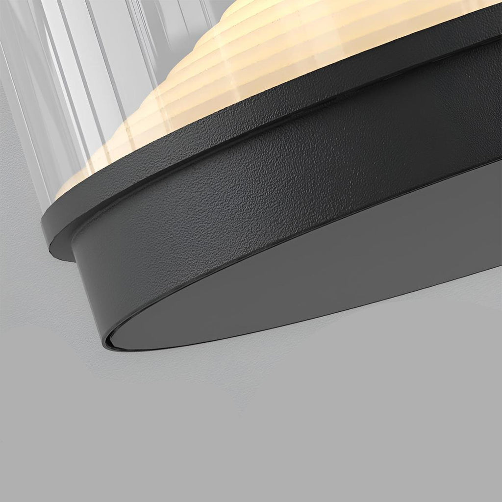 Gray Waterproof Hourglass Outdoor Post Lights