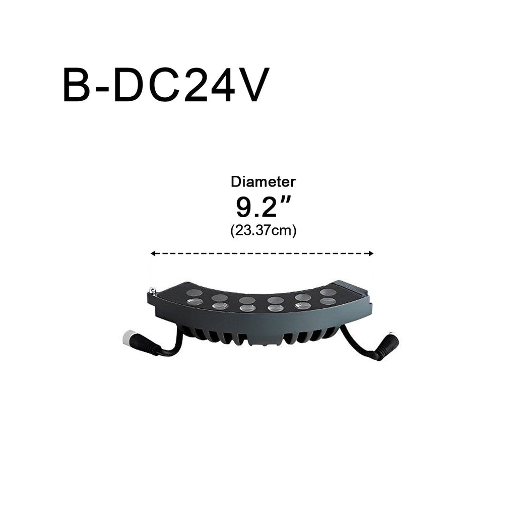 Outdoor Waterproof LED Arc Spot Lights for Trees Lawn