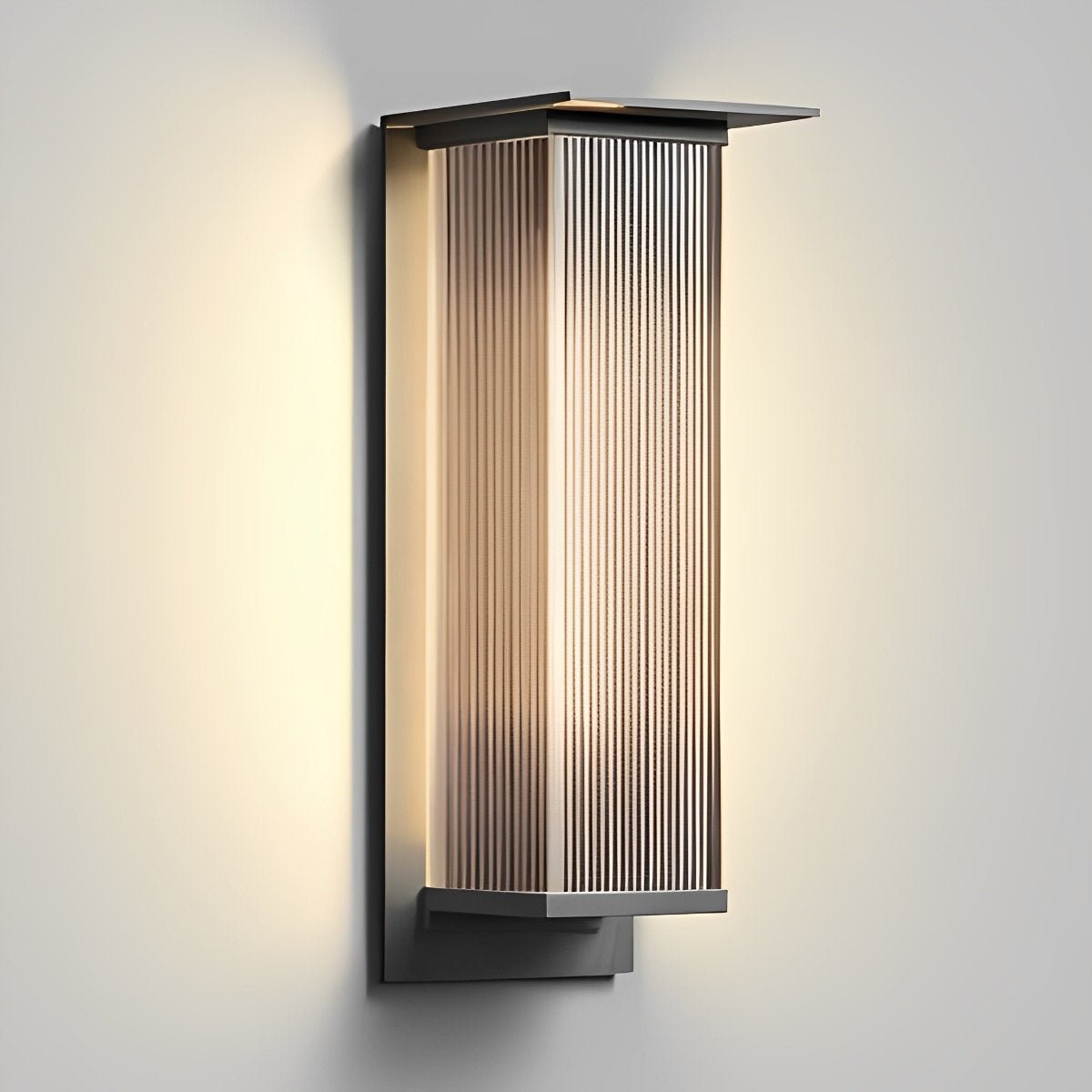 Rectangular Waterproof LED Modern Outdoor Wall Sconces Lighting