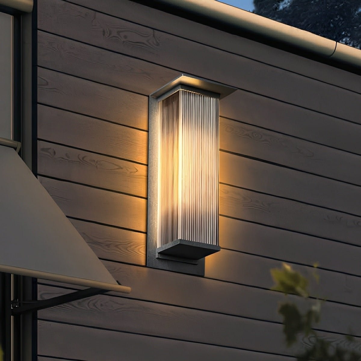 Rectangular Waterproof LED Modern Outdoor Wall Sconces Lighting