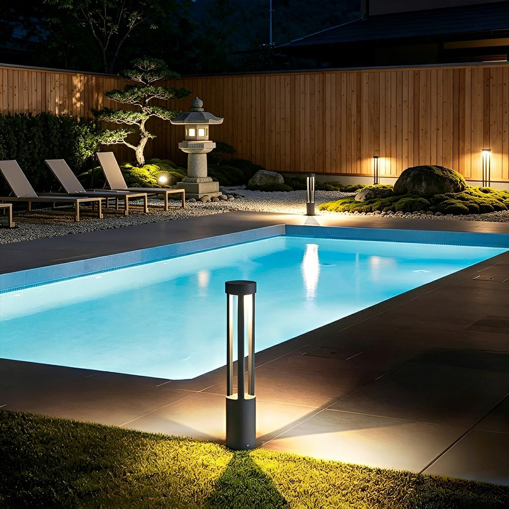 Waterproof LED High Pole Outdoor Post Light Pathway Lights