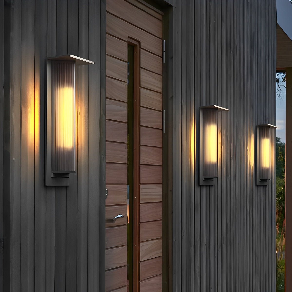 Waterproof LED Vintage Outdoor Wall Light Fixture Wall Sconce Latern Lamp