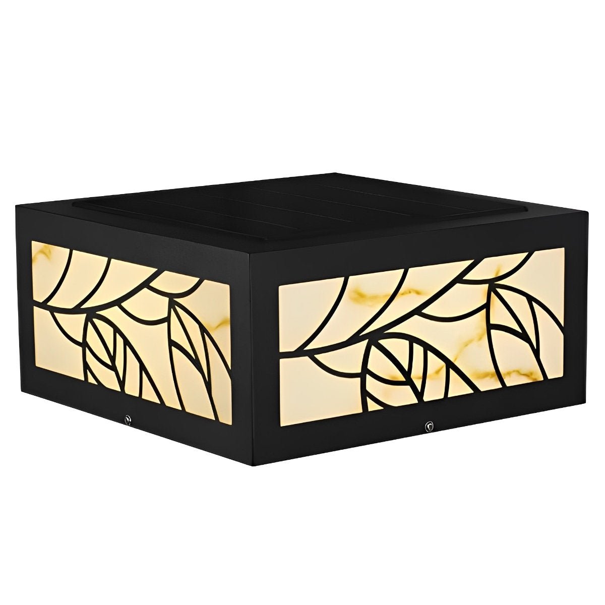 Waterproof Modern Square LED Outdoor Deck Post Lights Pillar Light