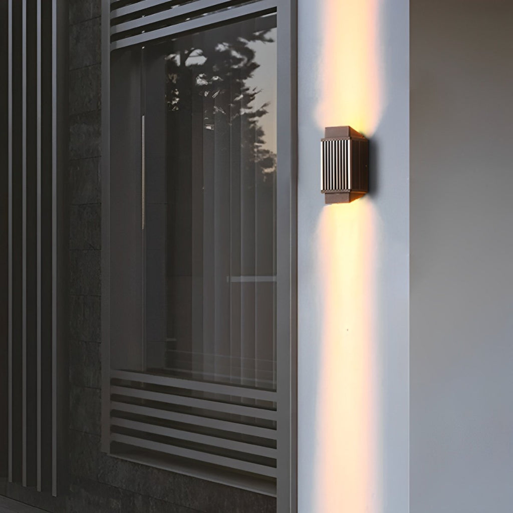 Waterproof Modern Up and Down Minimalist Outdoor LED Wall Lights