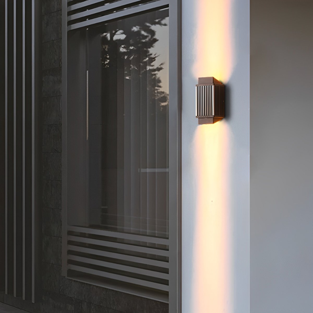 Waterproof Modern Up and Down Minimalist Outdoor LED Wall Lights