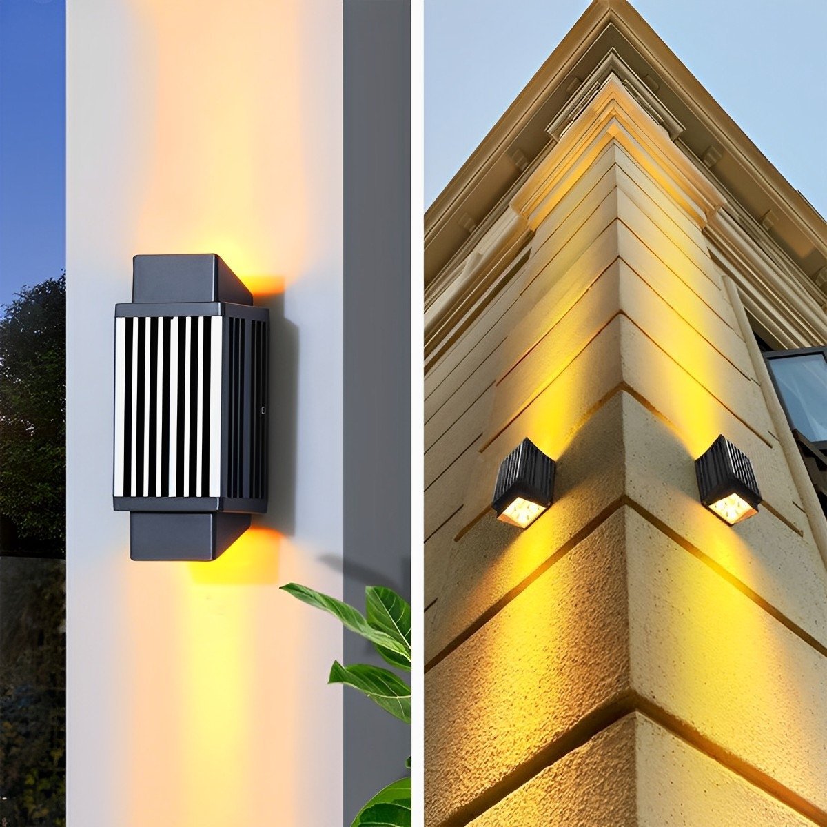 Waterproof Modern Up and Down Minimalist Outdoor LED Wall Lights