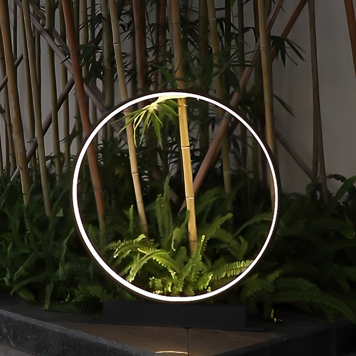 Waterproof LED Ring Outdoor Lawn Landscape Lights