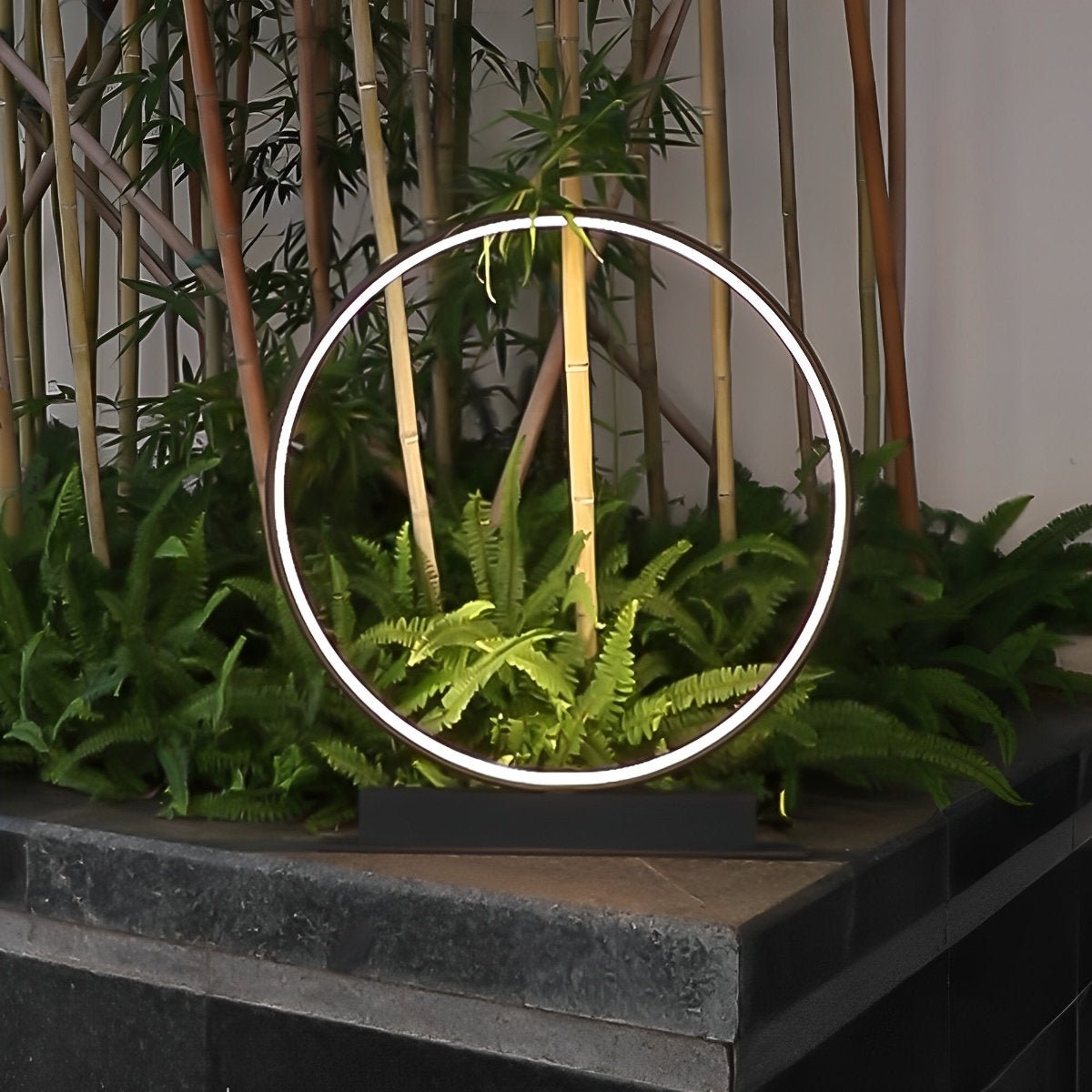 Waterproof LED Ring Outdoor Lawn Landscape Lights