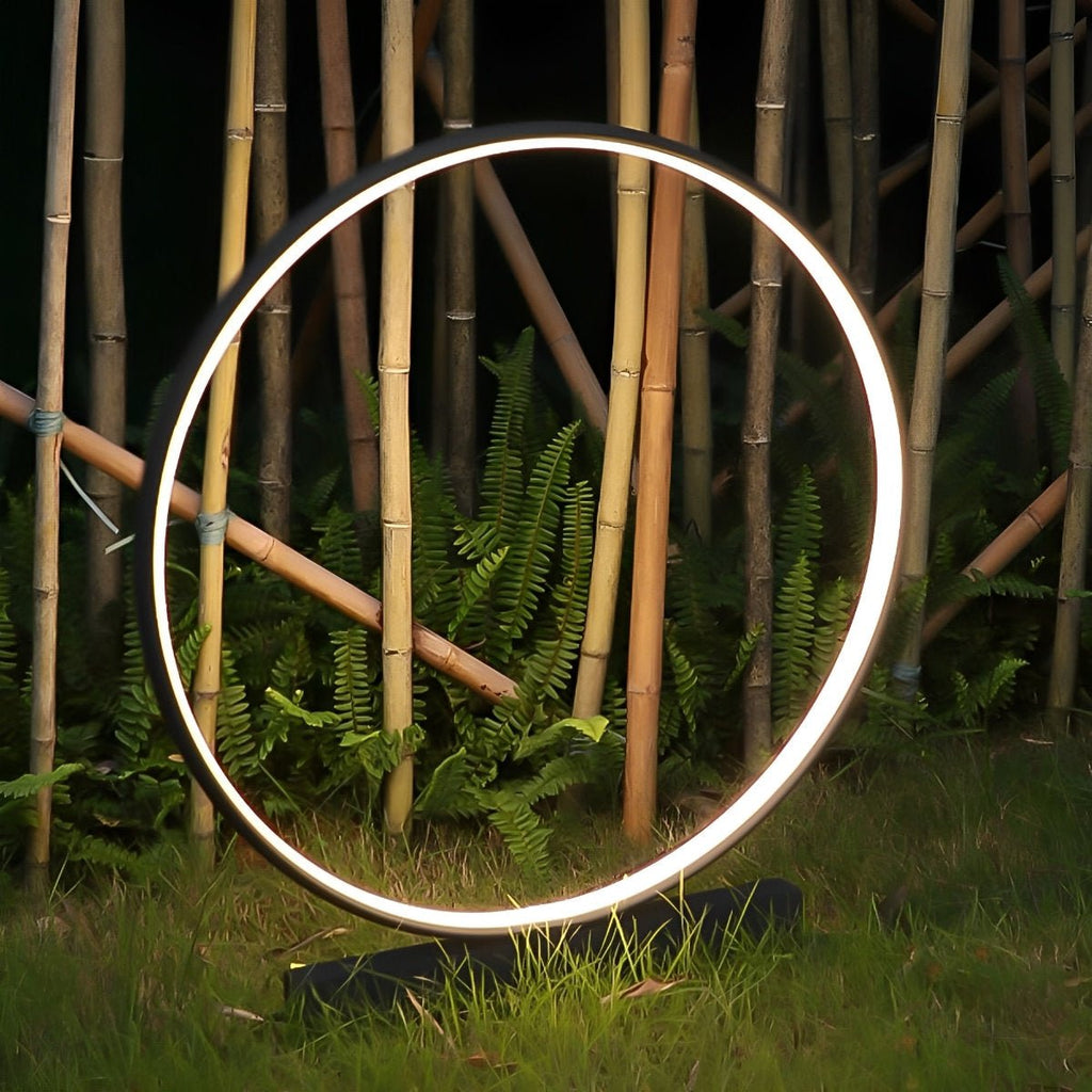 Waterproof LED Ring Outdoor Lawn Landscape Lights