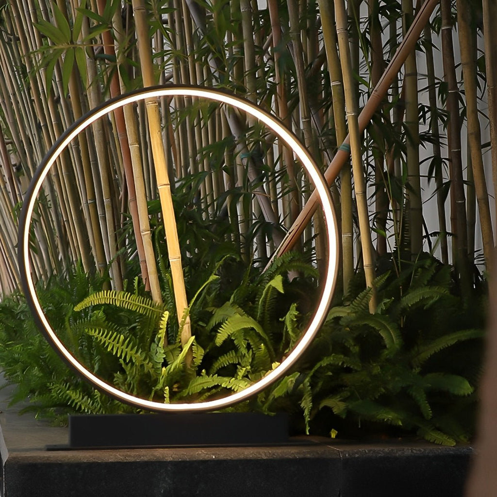 Waterproof LED Ring Outdoor Lawn Landscape Lights