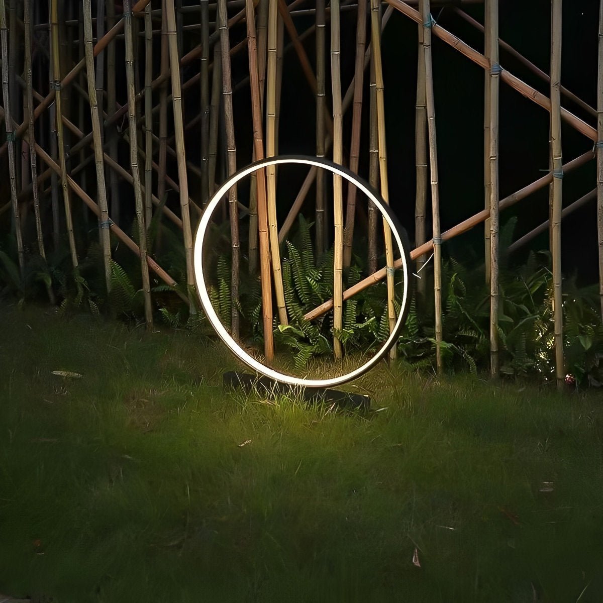 Waterproof LED Ring Outdoor Lawn Landscape Lights